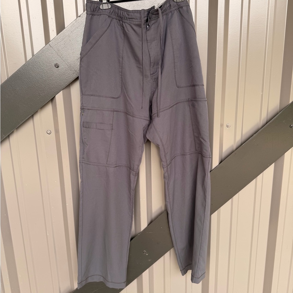 Dickies Men’s Scrub Cargo Pants Pewter XL